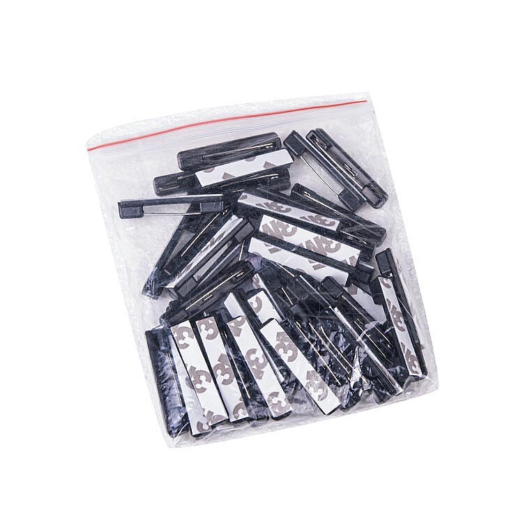 Profesyonel Kare Buton Rozet Baskı Seti - 50mm - 5