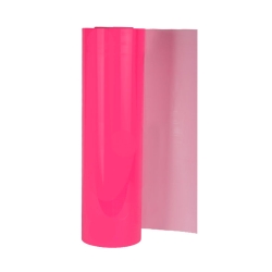 Pu Neon Pembe Tekstil Folyosu - 50cmx1Metre - (1)