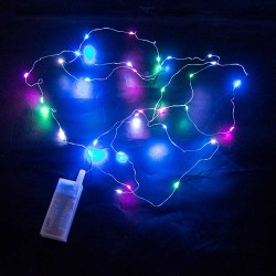 NobbyStar Hediye - Pilli Renkli Peri Led - 3 Metre (1)