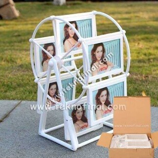 Rotating Ferris Wheel Photo Frame - 9