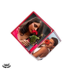 Rotating Photo Cube (10x10) - 1