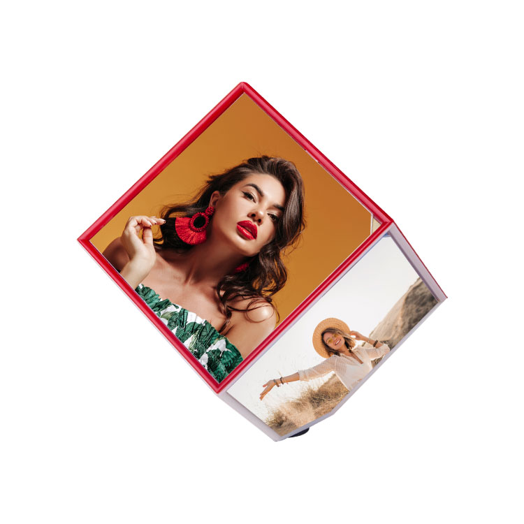 Rotating Photo Cube (16x16) - 3