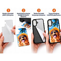 Samsung Galaxy A57 Süblimasyon Telefon Kılıfı - 3'lü Paket - 3