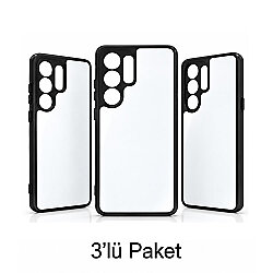 Samsung Galaxy S24 Ultra Süblimasyon Telefon Kılıfı - 3'lü Paket - NobbyStar
