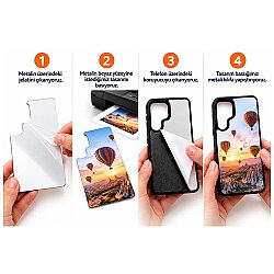 Samsung Galaxy S25 Süblimasyon Telefon Kılıfı - 3'lü Paket - 3