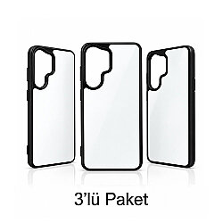 Samsung Galaxy S25 Ultra Süblimasyon Telefon Kılıfı - 3'lü Paket - NobbyStar
