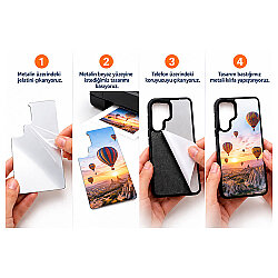 Samsung Galaxy S26 Ultra Süblimasyon Telefon Kılıfı - 3'lü Paket - 3