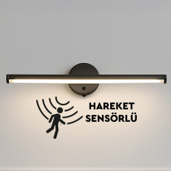 Sensörlü Yapışkanlı Dekoratif Kablosuz Pilli Led Aplik - NobbyStar