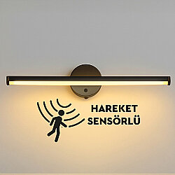 Sensörlü Yapışkanlı Dekoratif Kablosuz Pilli Led Aplik - NobbyStar