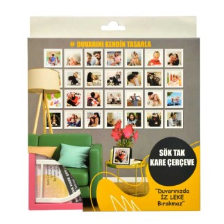 Single Restickable Square Frame - Boxed - Thumbnail