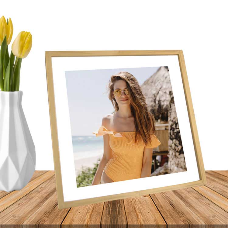 Single Restickable Square Frame - Boxed - 10