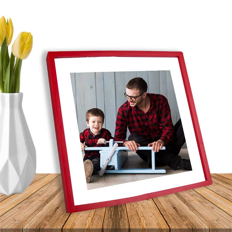 Single Restickable Square Frame - Boxed - 12