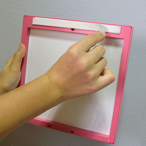 Single Restickable Square Frame - Boxed - 3