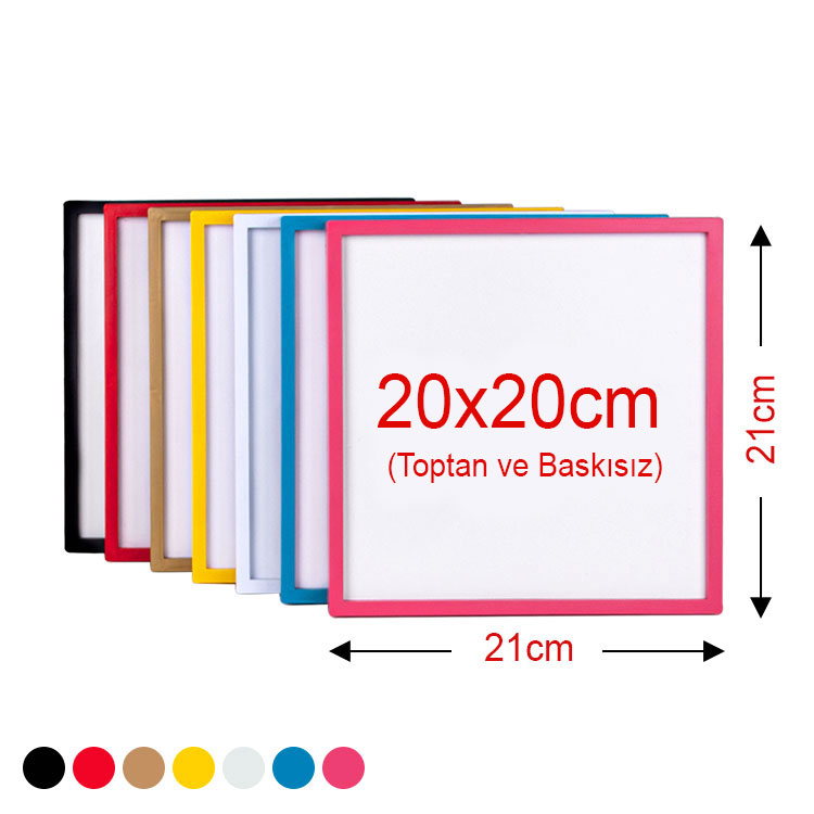 Single Restickable Square Frame - Boxed