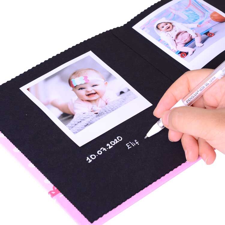 Sleeping Baby Figured Baby Memory Book