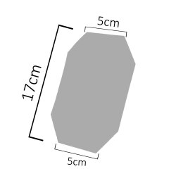 SSP702 Süblimasyon Kristal Cam Plaket Baskı Metali - 5