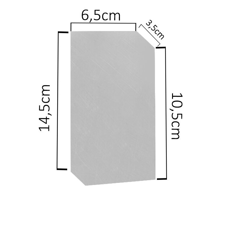 SSP705 Kodlu Kristal Plaket Baskı Metali - 3