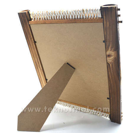 Straw Braided Bamboo Photo Frame 20x25