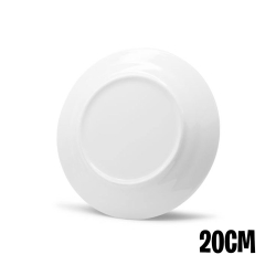 Süblimasyon Porselen Tabak - 20cm - Thumbnail