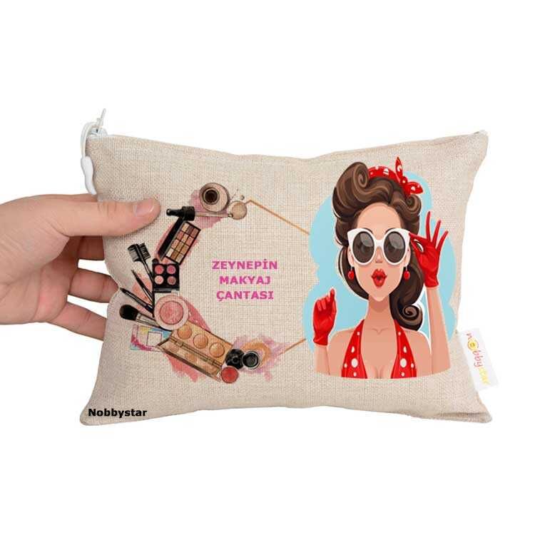 Sublimasyon Keten El Cüzdanı 20x25 - 1