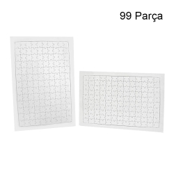 Süblimasyon Dikdörtgen Puzzle A4 - 99 Parça - 1
