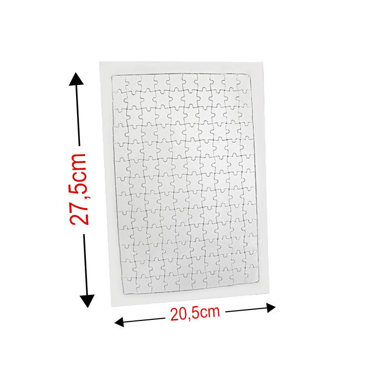 Süblimasyon Dikdörtgen Puzzle A4 - 99 Parça - 3