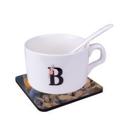Süblimasyon Adf Kare Bardak Altlığı - 3