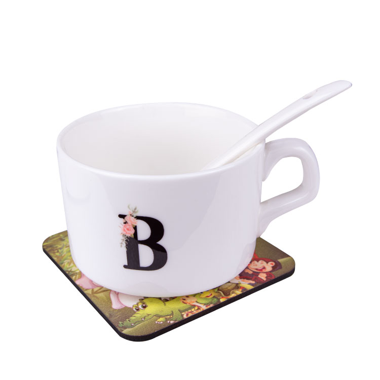 Süblimasyon Adf Kare Bardak Altlığı - 6