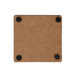 Süblimasyon Adf Kare Bardak Altlığı 9x9cm - 5'li Paket - 4