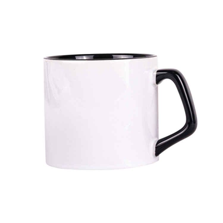 Süblimasyon Afilli Siyah Porselen Kupa Bardak - Koli - 4