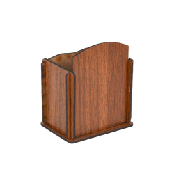 Süblimasyon Ahşap Kalemlik - 5'li Paket - 5