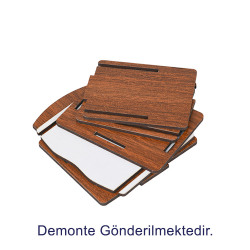 Süblimasyon Ahşap Kalemlik - 5'li Paket - NobbyStar (1)