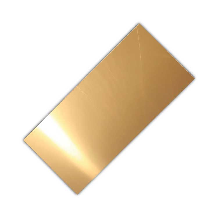 Süblimasyon Aynalı Gold - Altın Baskı Metali 30x60 cm