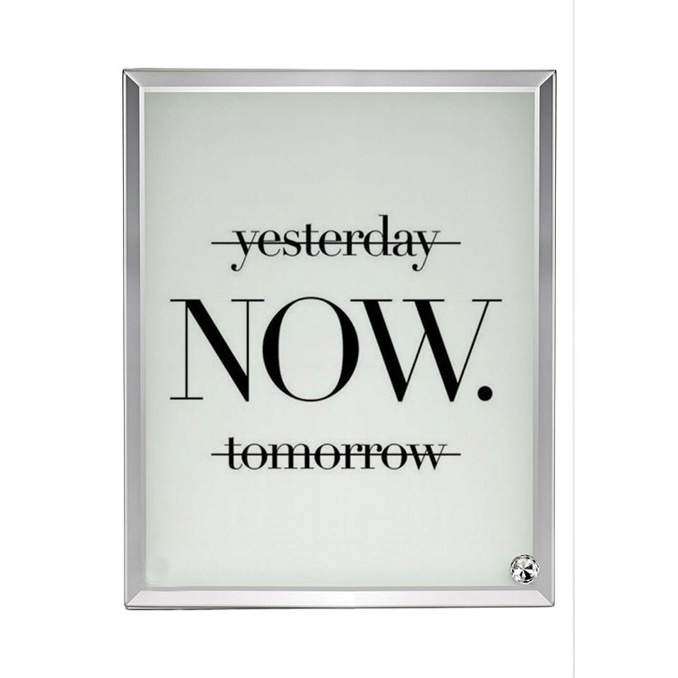 Süblimasyon Aynalı Kristal Cam Çerçeve - 18x23cm - 6