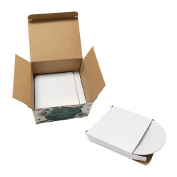 Süblimasyon Beyaz Porselen Türk Kahvesi Fincanı - 2'li Set - 8