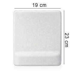 Süblimasyon Bilek Destekli Dikdörtgen Mouse Pad - 19x23cm - 4