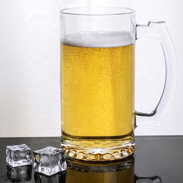 Süblimasyon Şeffaf Bira Bardağı - 2 Adet - 7