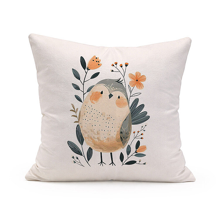 Süblimasyon Bohem Yastık Kılıfı - 3'lü Paket - 4