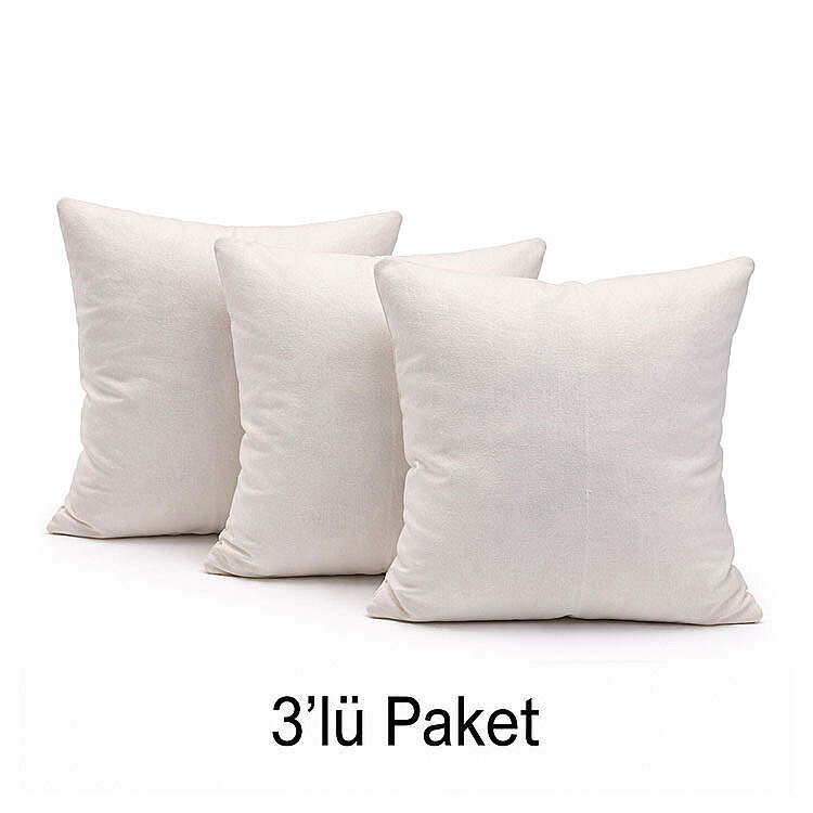 Süblimasyon Bohem Yastık Kılıfı - 3'lü Paket - 1