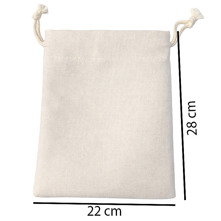 Süblimasyon Büyük Hediyelik Büzgülü Kumaş Kese - 5'li Paket - 4