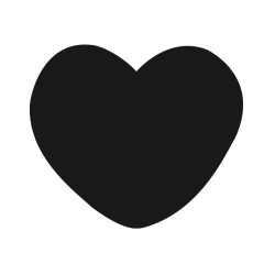 Süblimasyon Büyük Kalp Magnet 12x14cm - 10'lu Paket - NobbyStar (1)