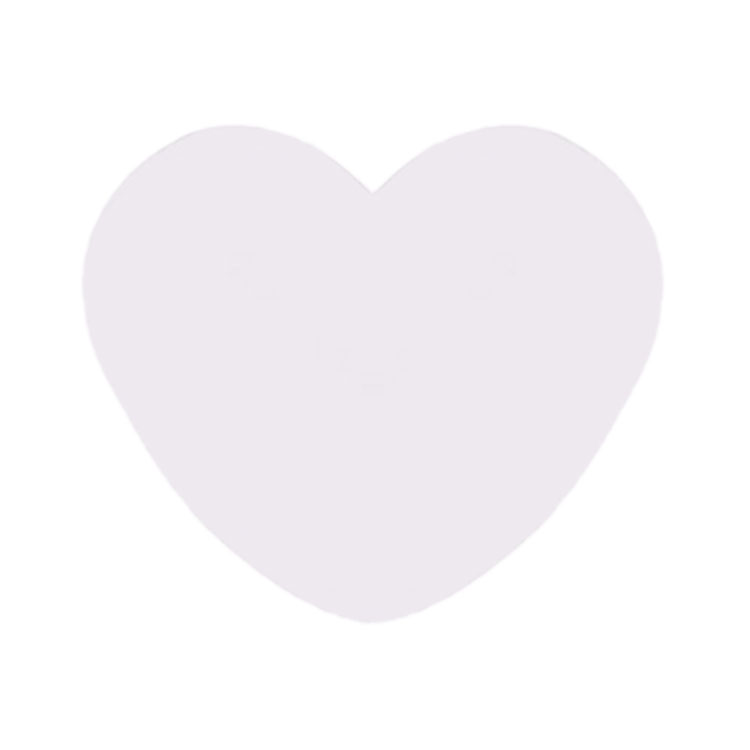 Süblimasyon Büyük Kalp Magnet 12x14cm - 10'lu Paket - 3