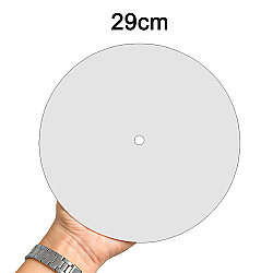 Süblimasyon Büyük Saat Metali - 29cm - NobbyStar