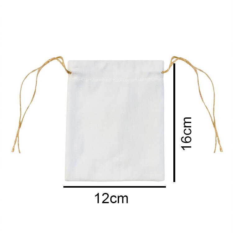 Süblimasyon Büzgülü Bez Kese - 5'li Paket - 3