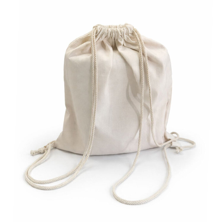 Süblimasyon Büzgülü Keten Sırt Çantası - 3