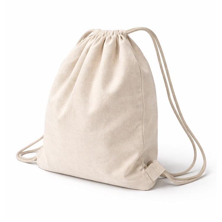 Süblimasyon Büzgülü Keten Sırt Çantası - 1