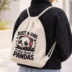 Süblimasyon Büzgülü Keten Sırt Çantası - 2