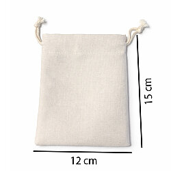 Süblimasyon Büzgülü Kumaş Kese - 5'li Paket - 3