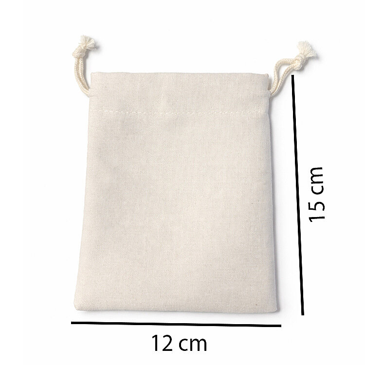 Süblimasyon Büzgülü Kumaş Kese - 5'li Paket - 3