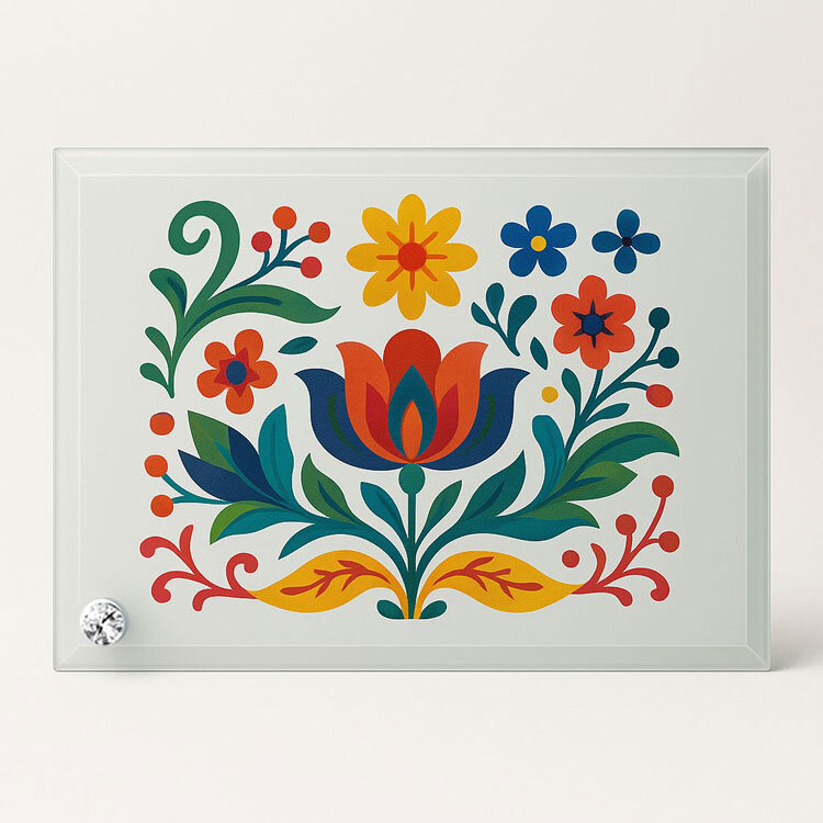 Süblimasyon Cam Çerçeve - 18x23cm - 4